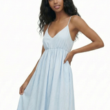 Sunday dress in light blue