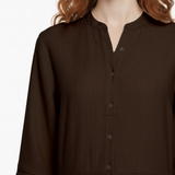 Market dress in brown