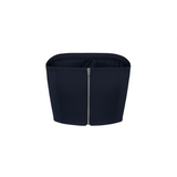 Strapless bustier in navy
