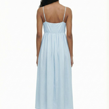 Sunday dress in light blue