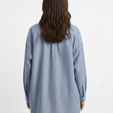 Striped tunic in blue