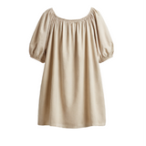 Everyday mini dress in ivory