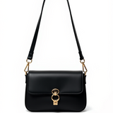 Leather shoulder bag