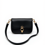 Leather shoulder bag