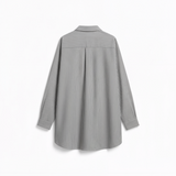 Striped tunic in black