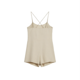 Mini romper in beige