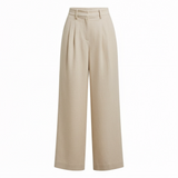 Silk trouser in ivory