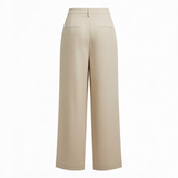 Silk trouser in ivory