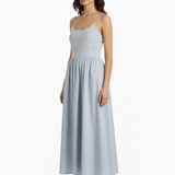 Riviera dress in baby blue