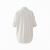 Classic button down in white