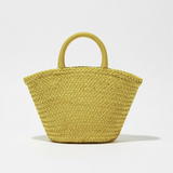 Straw market tote