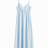 Sunday dress in light blue