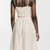 Sunday dress in ivory