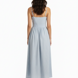 Riviera dress in baby blue