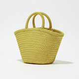Straw market tote