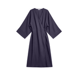 Wrap dress in navy