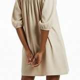 Everyday mini dress in ivory