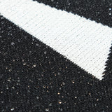 Rainfall Knit Crew Logo in Black