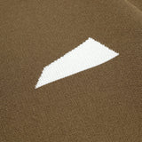 Rainfall Knit Crew Logo in Olive