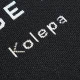 Rainfall Knit Crew Stamp in Black
