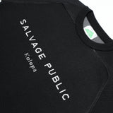 Rainfall Knit Crew Stamp in Black
