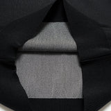 Rainfall Knit Crew Stamp in Black