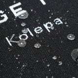 Rainfall Knit Crew Stamp in Black