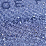 Rainfall Knit Crew Stamp in Blue