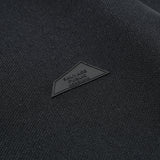 Rainfall Knit Polo in Black