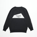 Rainfall Knit Polo in Black