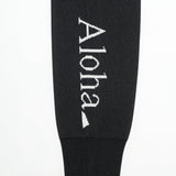 Rainfall Knit Polo in Black
