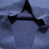 Rainfall Knit Polo in Blue