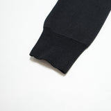 Rainfall Knit Crew Logo in Black