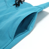 Beachbound Short in Aqua Blue