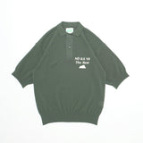 The Best Polo Knit in Forest