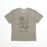 Flower T-Shirt in Greige
