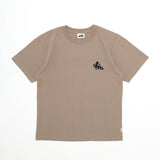 Island Map T-Shirt in Greige