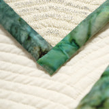 Quilt in Dark Green