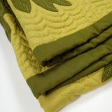 Quilt in Olive Green