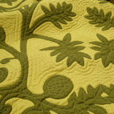 Quilt in Olive Green