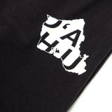 Island Map T-Shirt in Black