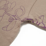 Flower T-Shirt in Greige