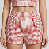 Checkered shorts