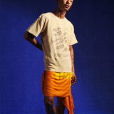 Flower T-Shirt in Greige